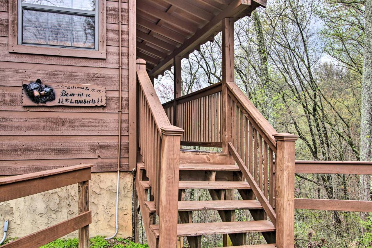 Sevierville Sanctuary Hot Tub, Pool Table And Deck! Exterior foto